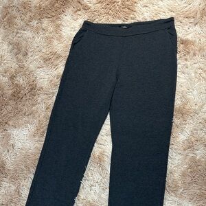 Dalia Black Straight Leg Pants